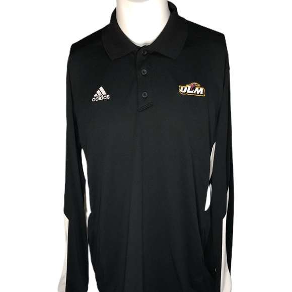 adidas climalite long sleeve polo